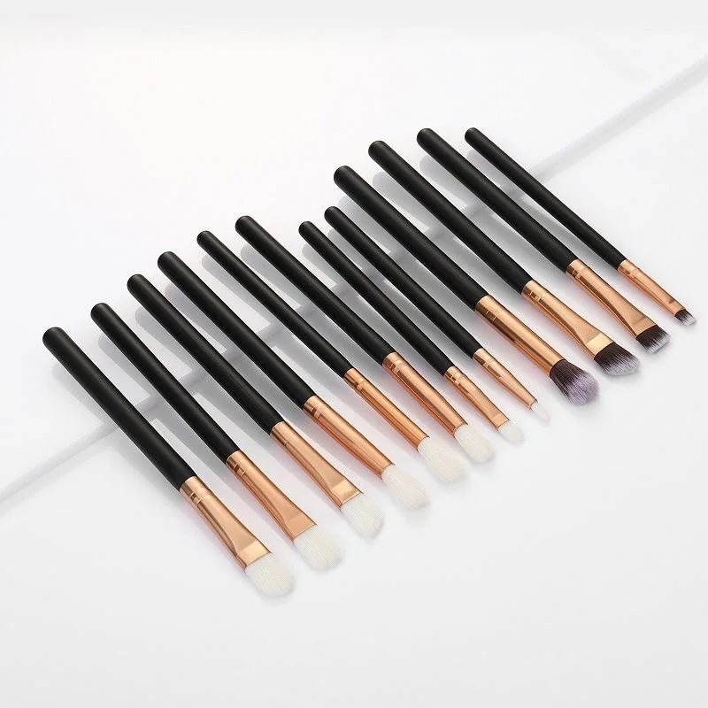 Private Label Eyes Makeup Brushes Set Foundation Eyebrow Cosmetic Brushes Sets